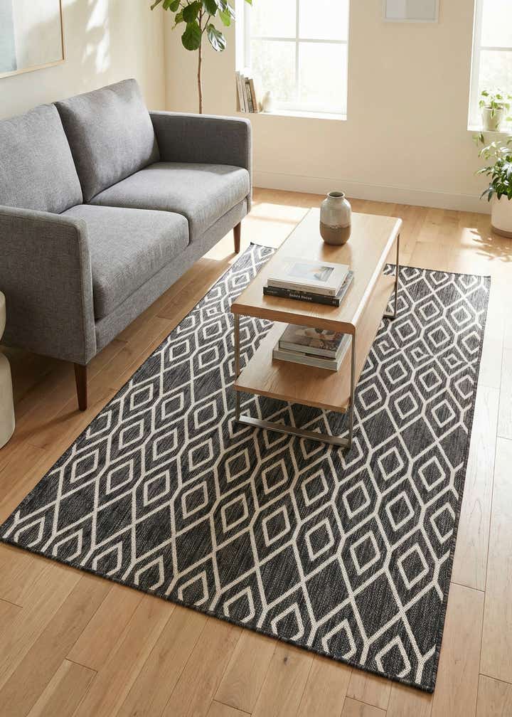 5' 3 x 8' Easy-Clean Jill Zarin Turks and Caicos Indoor / Outdoor Rug