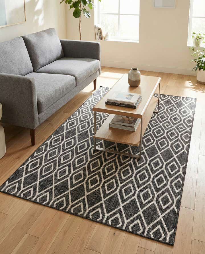 5' 3 x 8' Easy-Clean Jill Zarin Turks and Caicos Indoor / Outdoor Rug