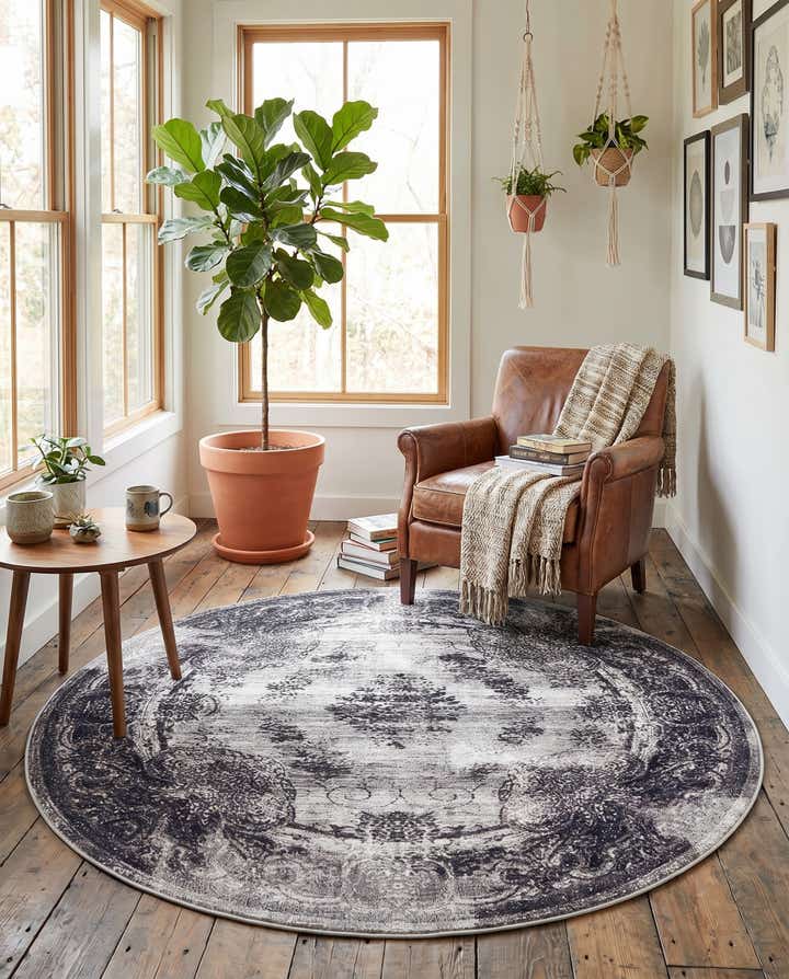 7' 10 x 7' 10 Aarhus Round Rug