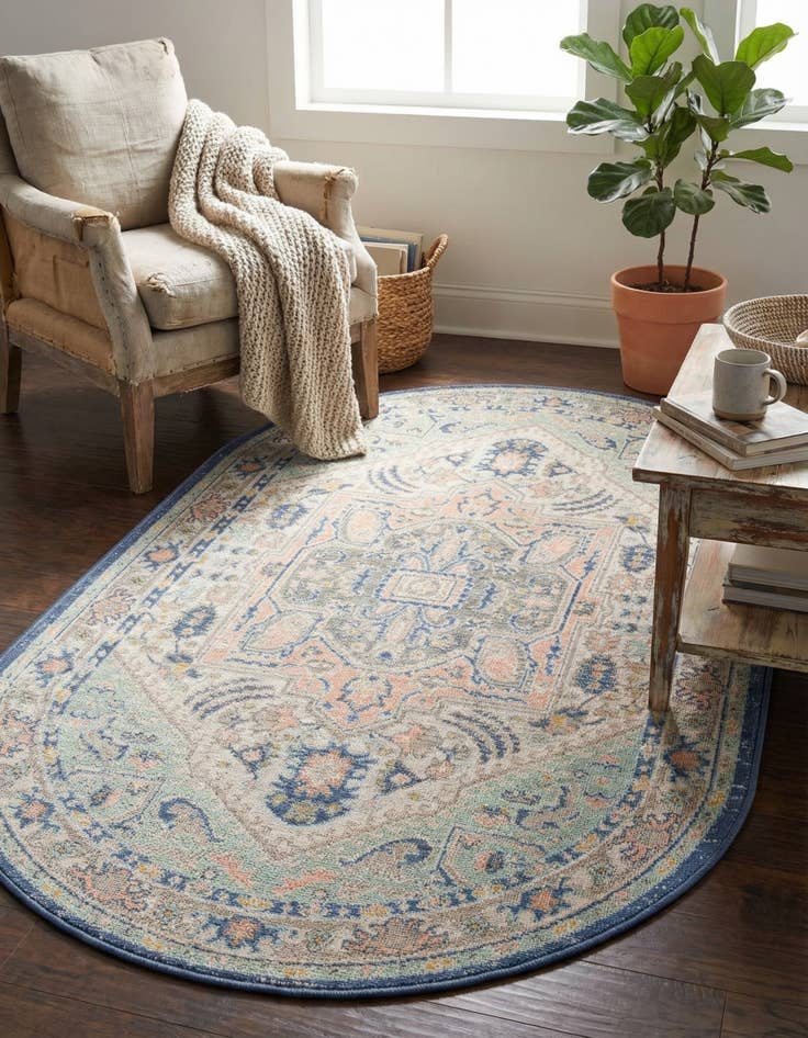 Detail image of 3' x 5' 3 Whitney Oval Rug
