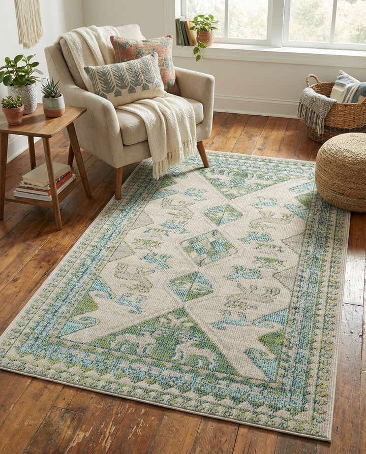 3' 3 x 5' 3 Washable Mesa Rug