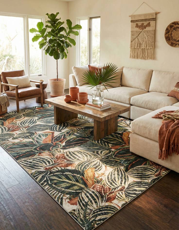 Detail image of 10' x 14' Blossom Rug