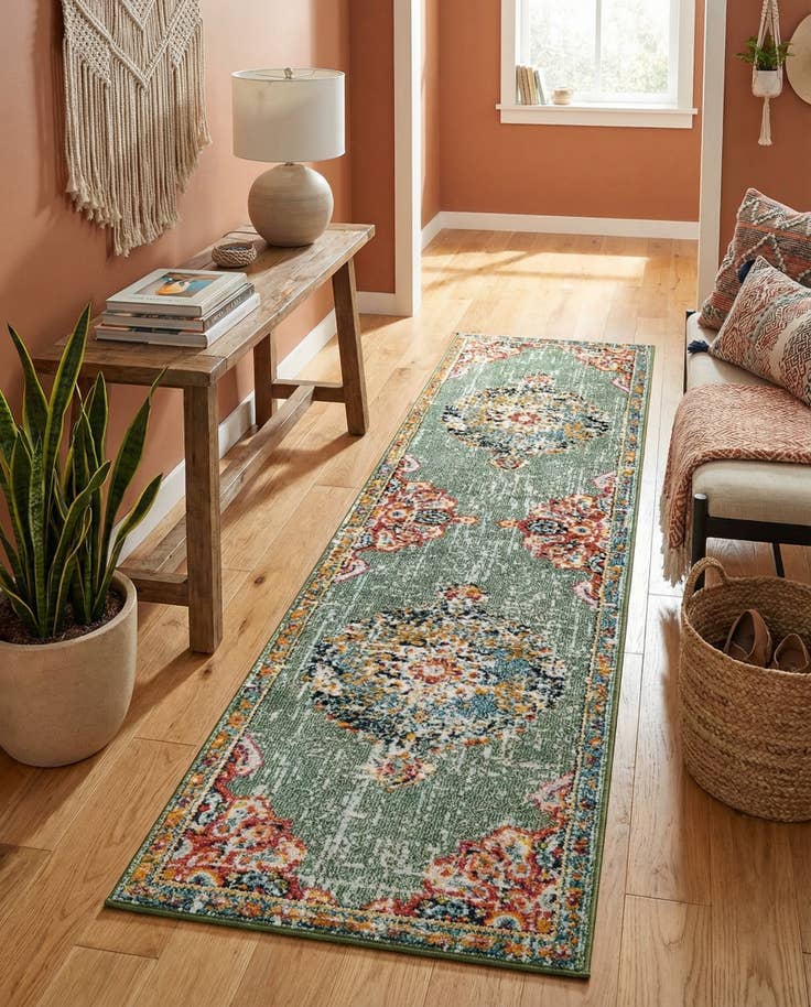 Detail image of 2' 7 x 10' Madeline Runner Rug