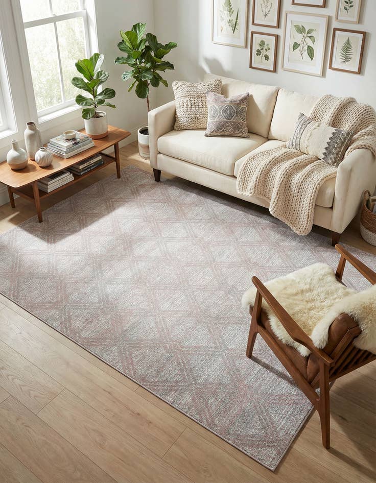 Detail image of 7' 10 x 10' Kamala Washable Rug