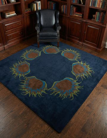 7' 6 x 7' 8 Luna Square Rug