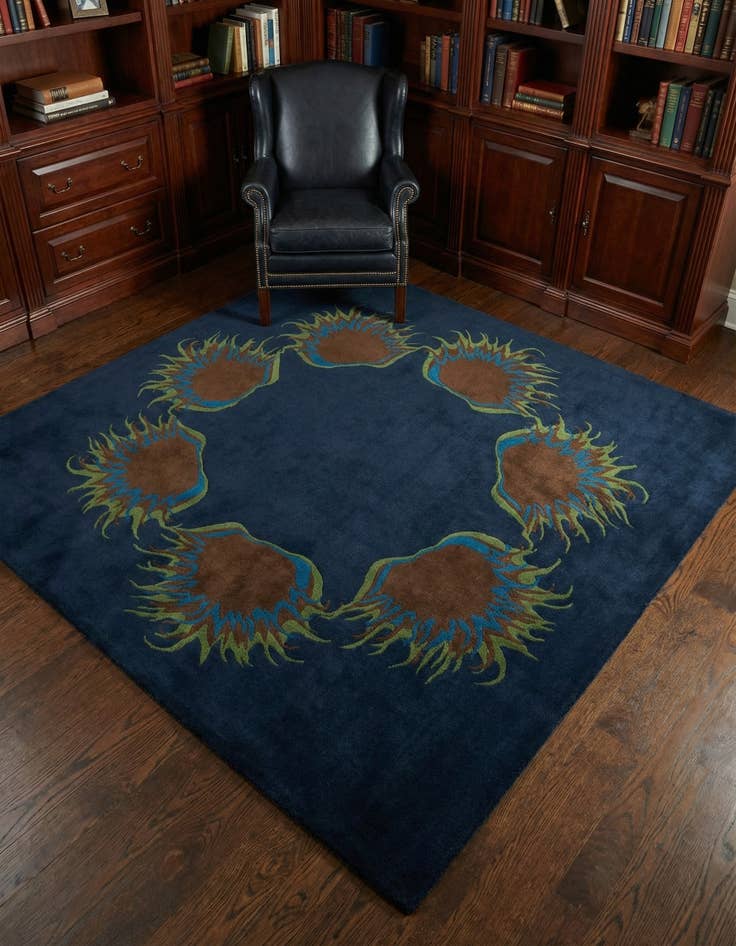 Detail image of 7' 6 x 7' 8 Luna Square Rug