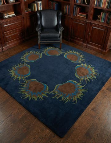 7' 6 x 7' 8 Luna Square Rug