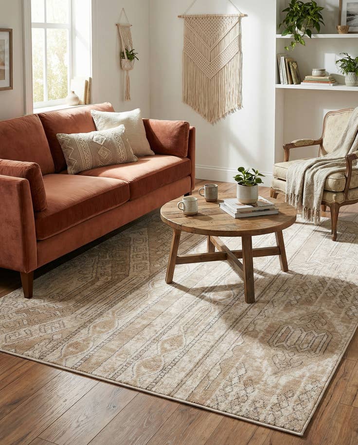 Detail image of 5' 3 x 8' Oregon Rug