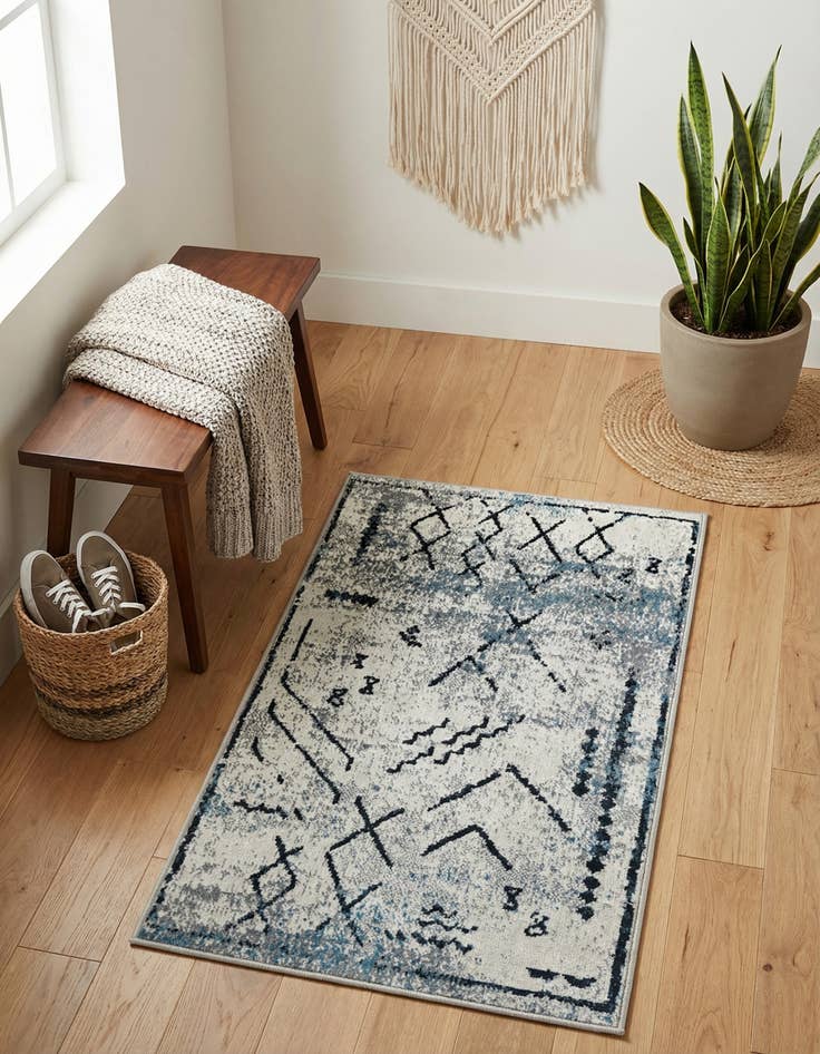 Detail image of 2' x 3' Kamala Washable Rug