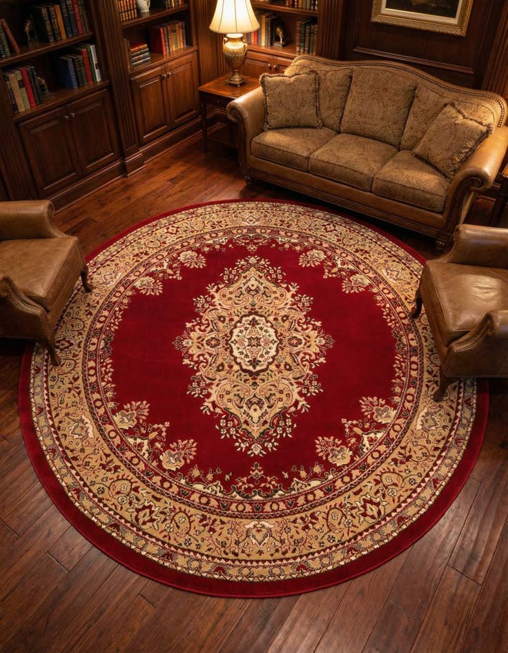 Detail image of 7' 10 x 7' 10 Amaya Round Rug