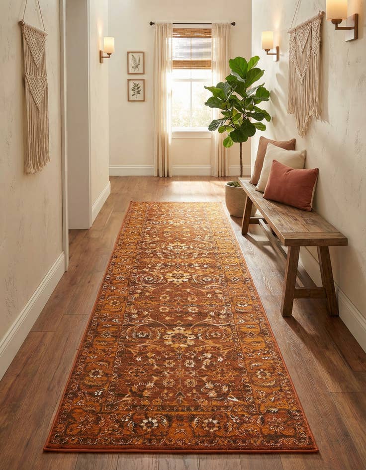 Detail image of 3' x 9' 10 Ankara Runner Rug