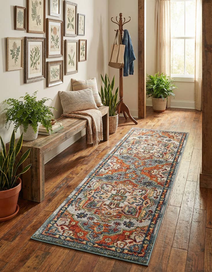 Detail image of 2' x 6' Isabella Runner Rug