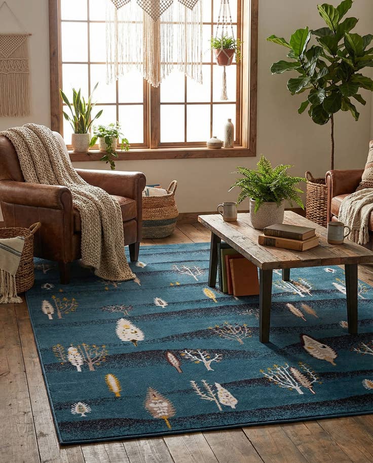 Detail image of 7' 10 x 10' Laguna Rug