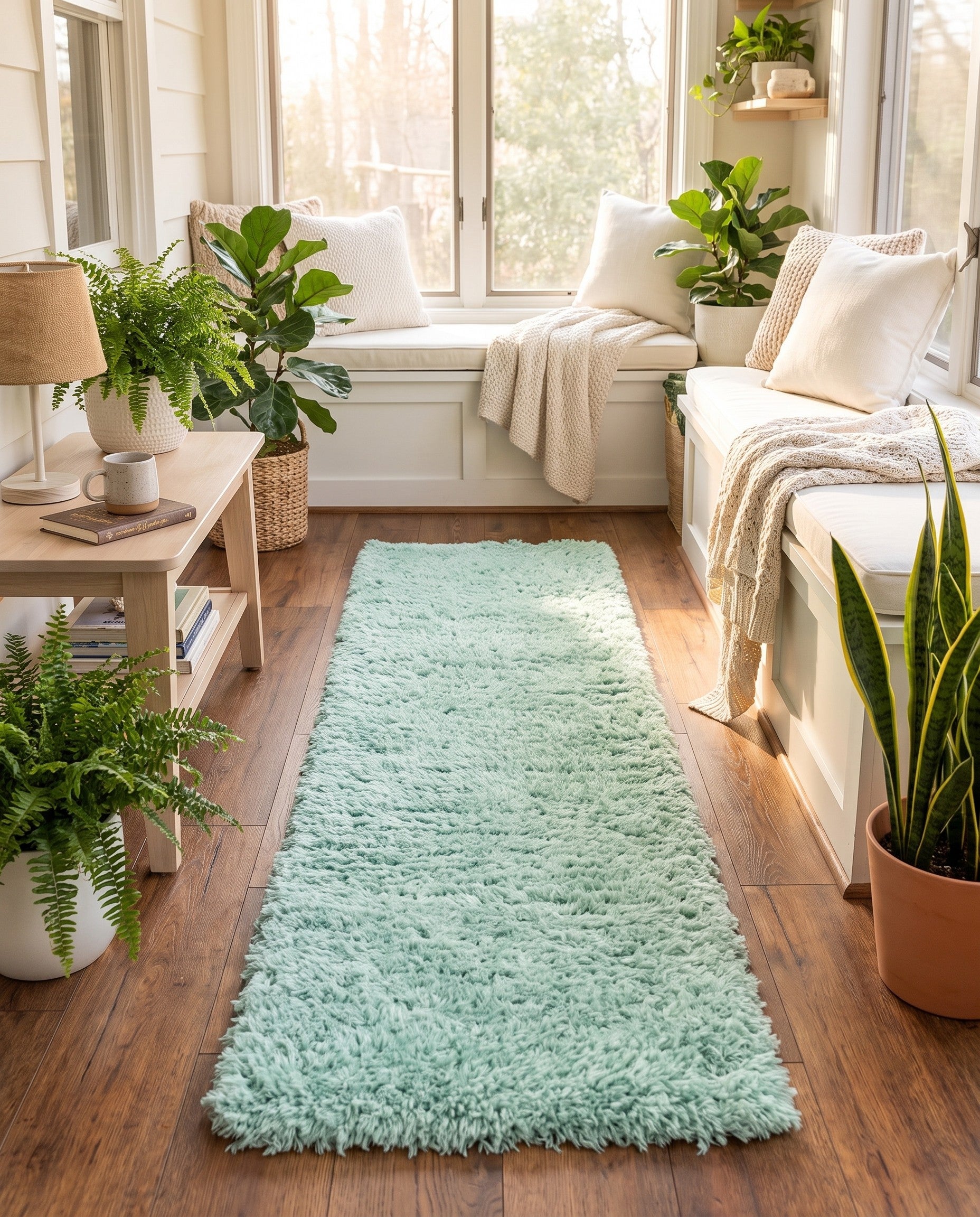 2' x 6' Infinity Shag Runner Rug