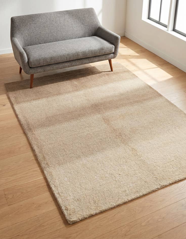 Detail image of 5' 9 x 7' 11 Hand Knotted Kashkuli Gabbeh Wool Rug