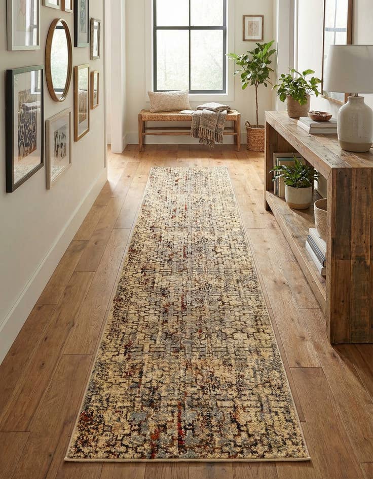 Detail image of  2' 7 x 14' Saturn Runner Rug