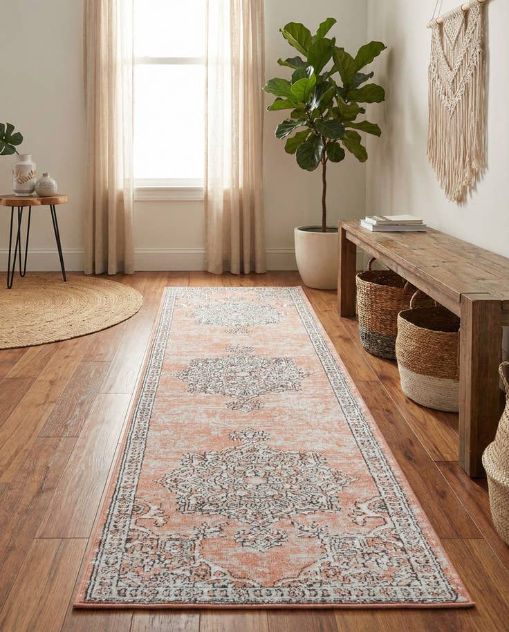 Detailansicht von 60cm x 245cm Nyla Läufer Teppich