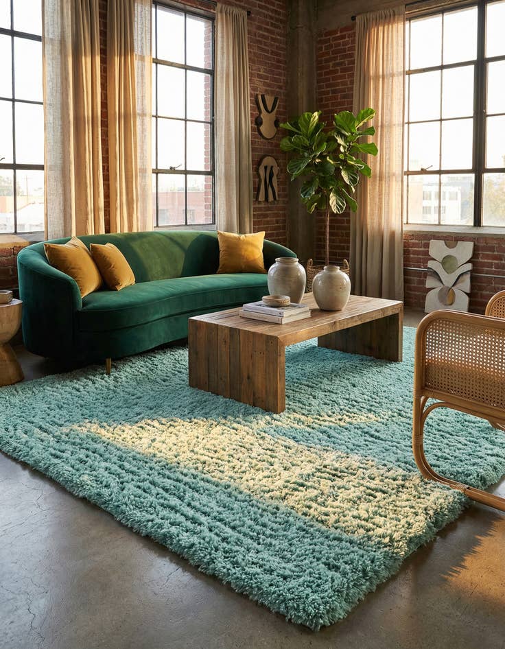 Detail image of 7' x 10' Infinity Shag Rug