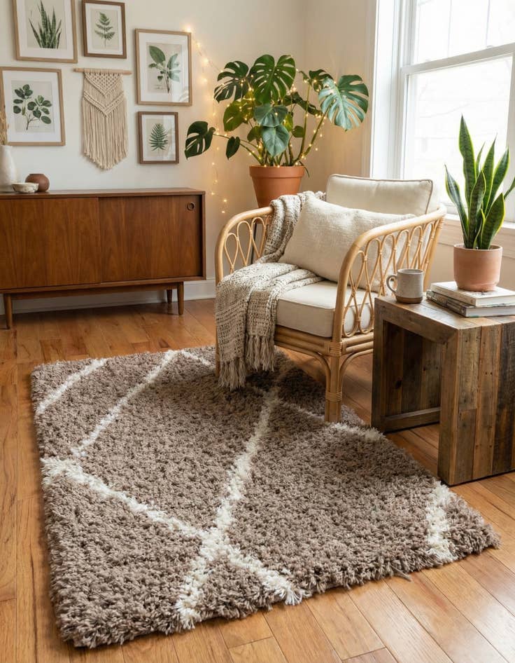 Detail image of  3' x 5' 3 Infinity Shag Rug