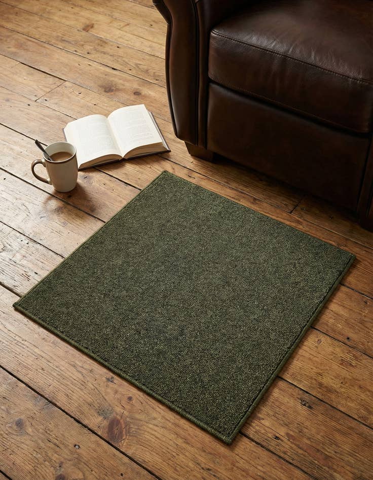 Detail image of 1' 4 x 1' 4 Everyday Solid Sample Rug