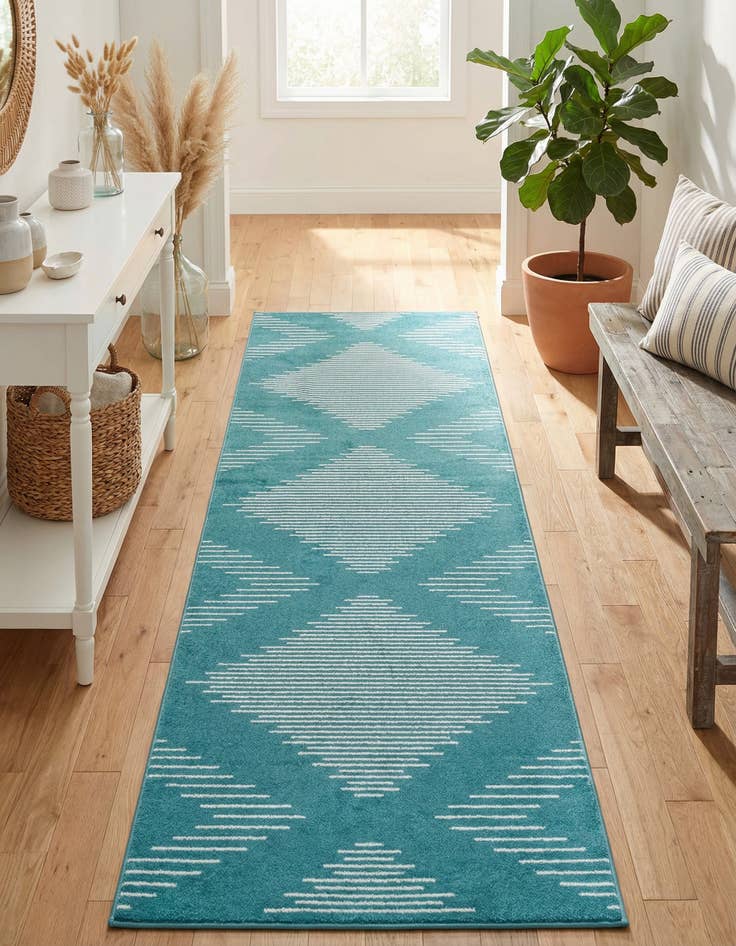 Detail image of  3' 3 x 12' Kai Runner Rug
