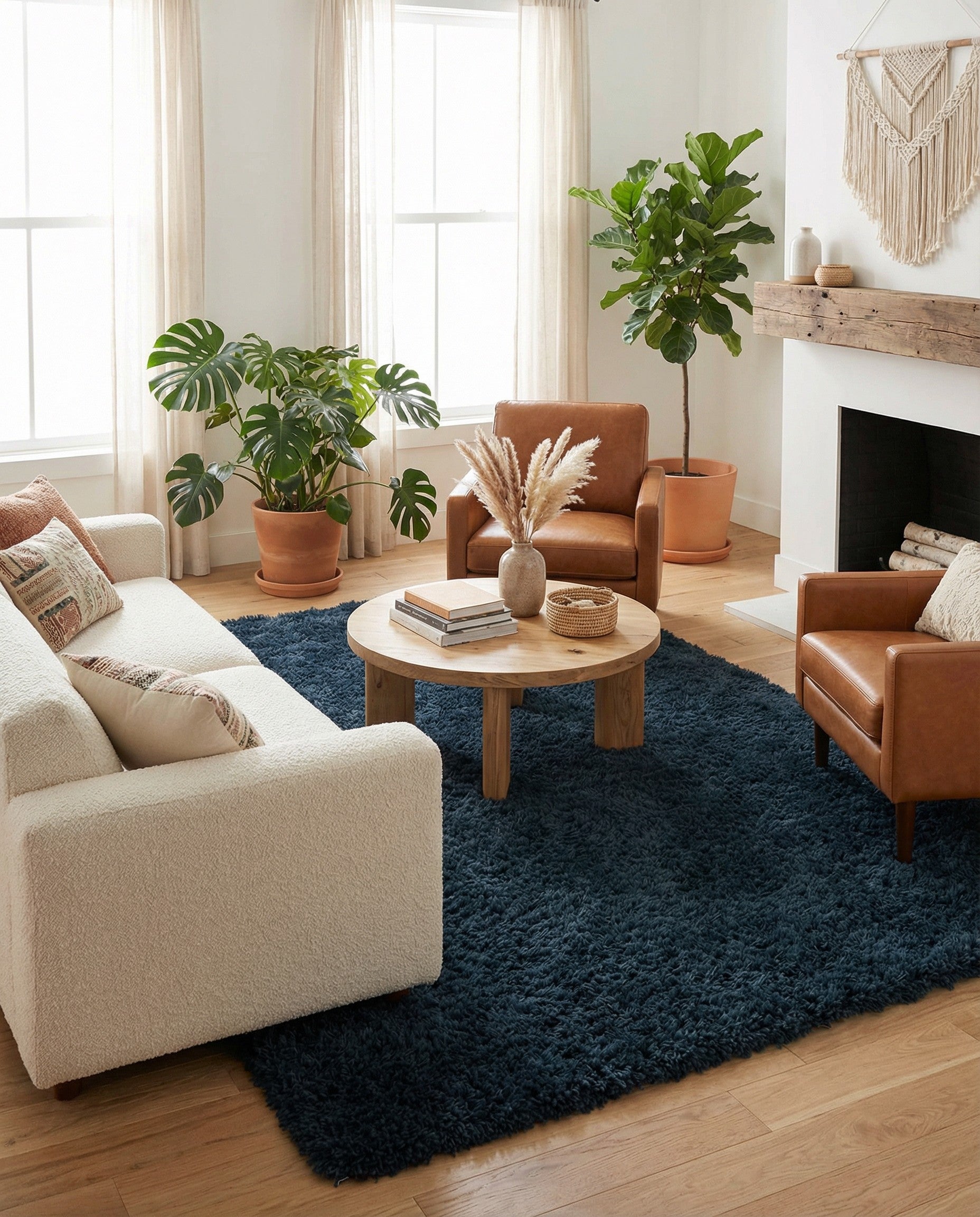 Primary image 5' x 8' Infinity Shag Rug