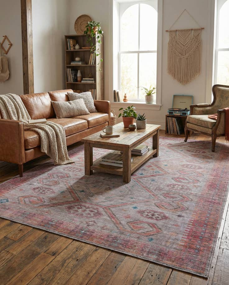 Detail image of 9' 2 x 12' Washable Sisu Rug