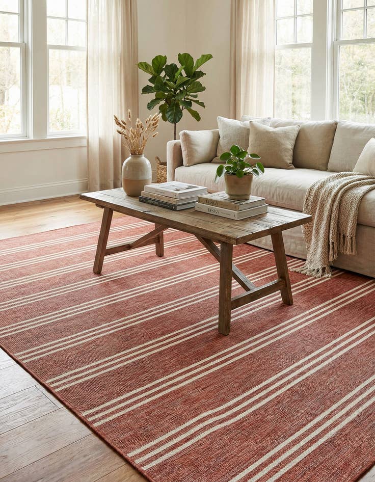 Detail image of 9' x 12'  Washable Jill Zarin Anguilla Indoor / Outdoor Rug