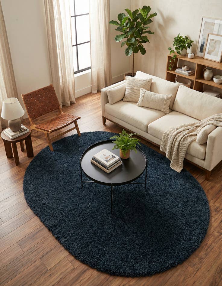 Detail image of 8' x 10' Everyday Shag Oval Rug