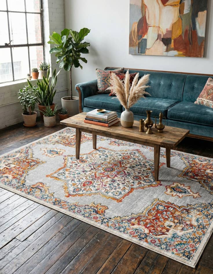 Detail image of 5' x 7' 10 Budapest Rug