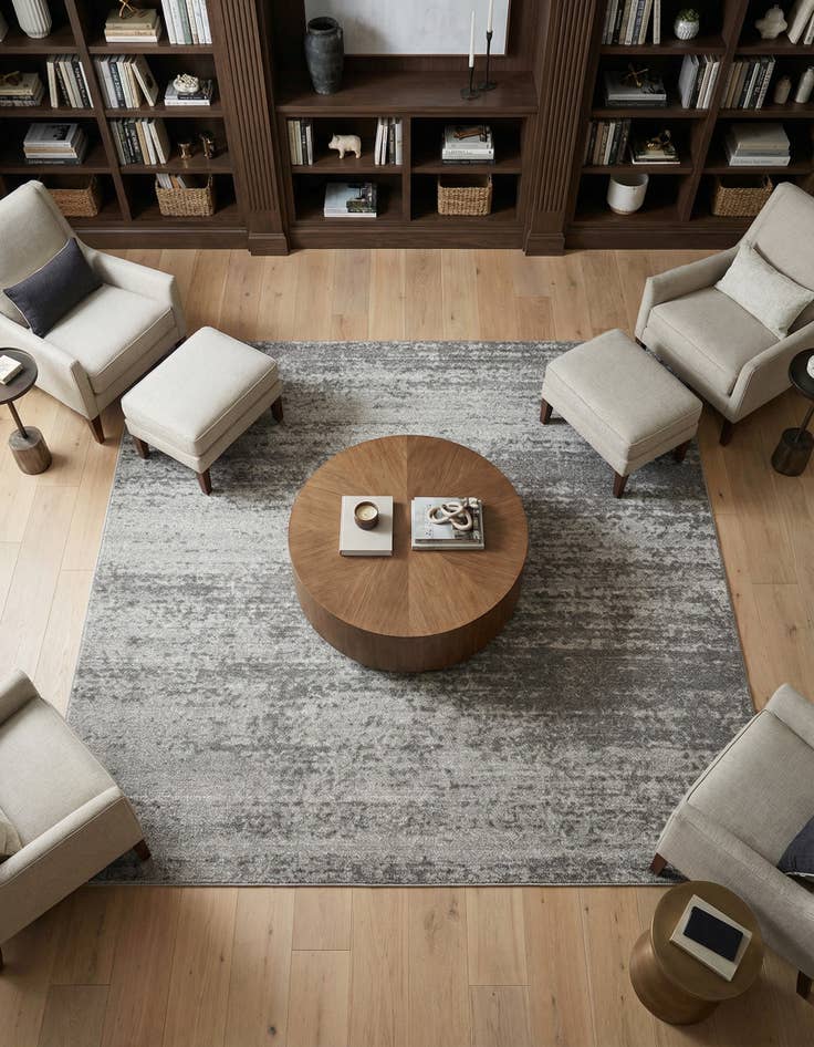 Detail image of 7' 10 x 7' 10 Angelica Square Rug