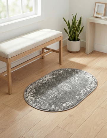 2' x 3' 1 Monte Carlo Oval Rug