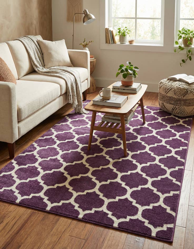 Detail image of 4' x 6' Trellis Rug