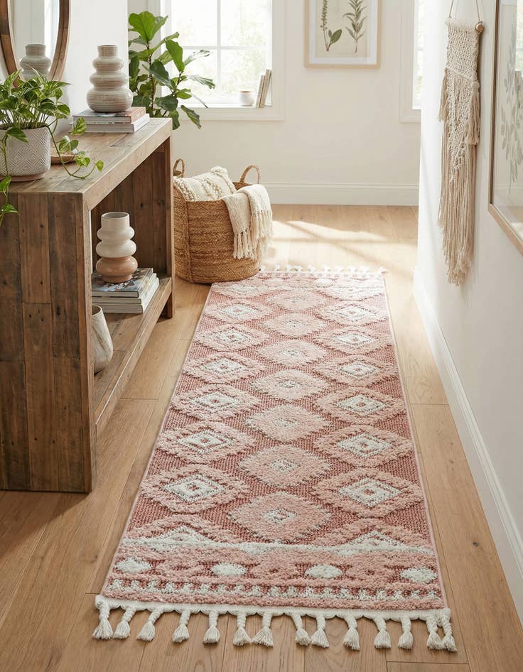Detail image of 2' x 6' Boho Runner Rug