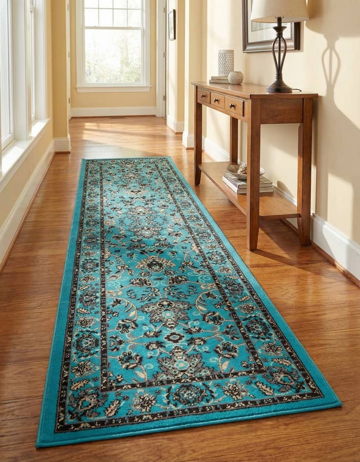 Detail image of 2' 7 x 10' Yasmin Runner Rug