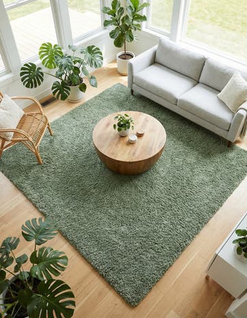7' x 7' Zermatt Shag Square Rug