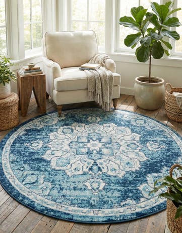 7' 10 x 7' 10 Parker Round Rug