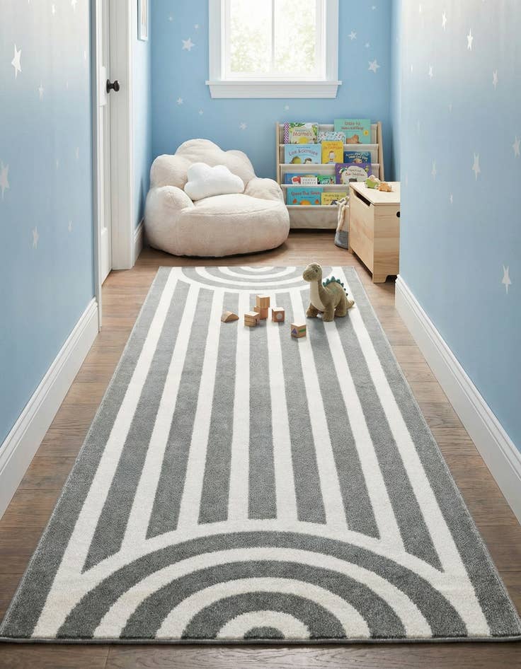 Detail image of 2' x 5' Whimsy Kids Runner Rug