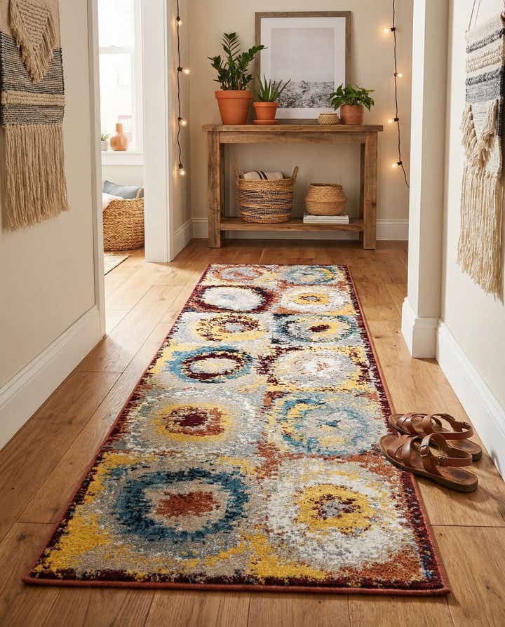 2' x 6' 1 Kamala Washable Runner Rug