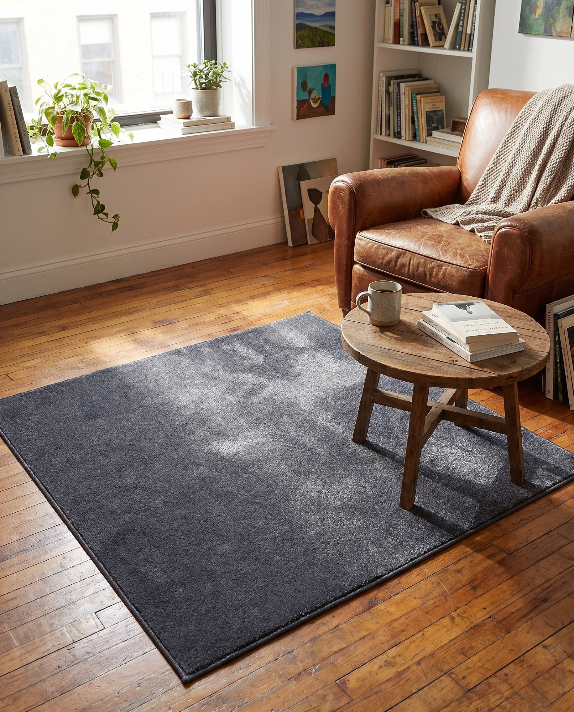 3' 3 x 3' 3 Soft Touch Cloud Square Rug