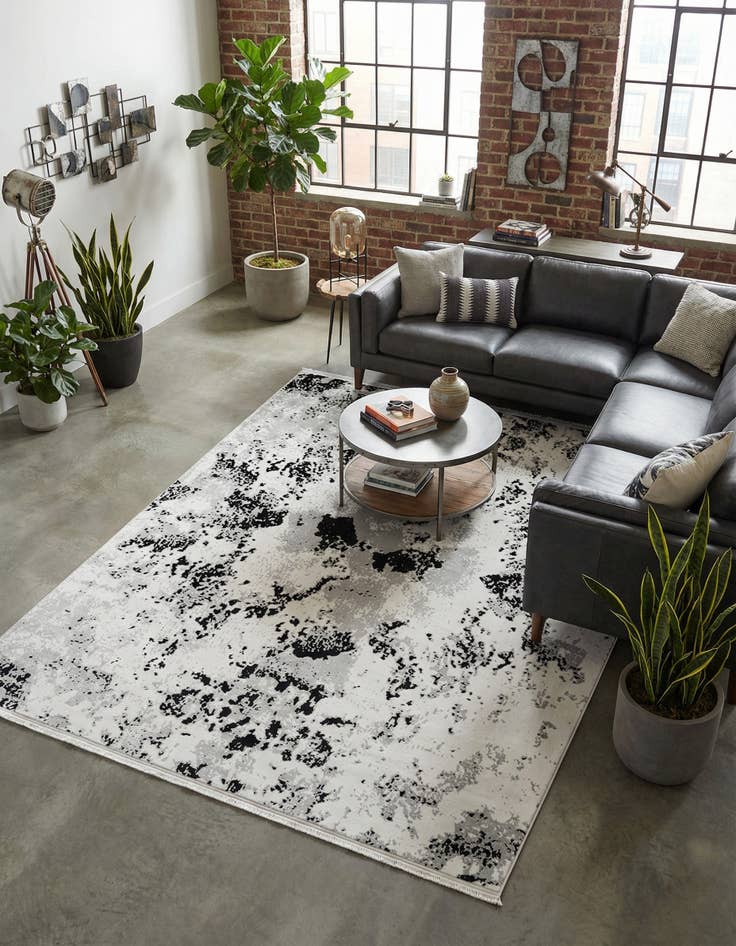 Detail image of 5' 3 x 8' Milano Rug