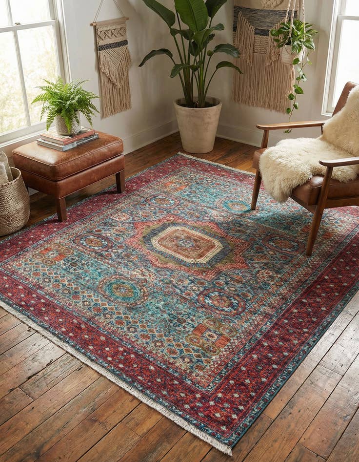 Detail image of 5' 1 x 5' 1 Boutique Square Rug