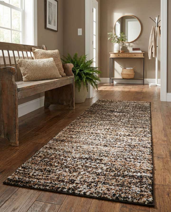 2' x 6' Sepia Runner Rug