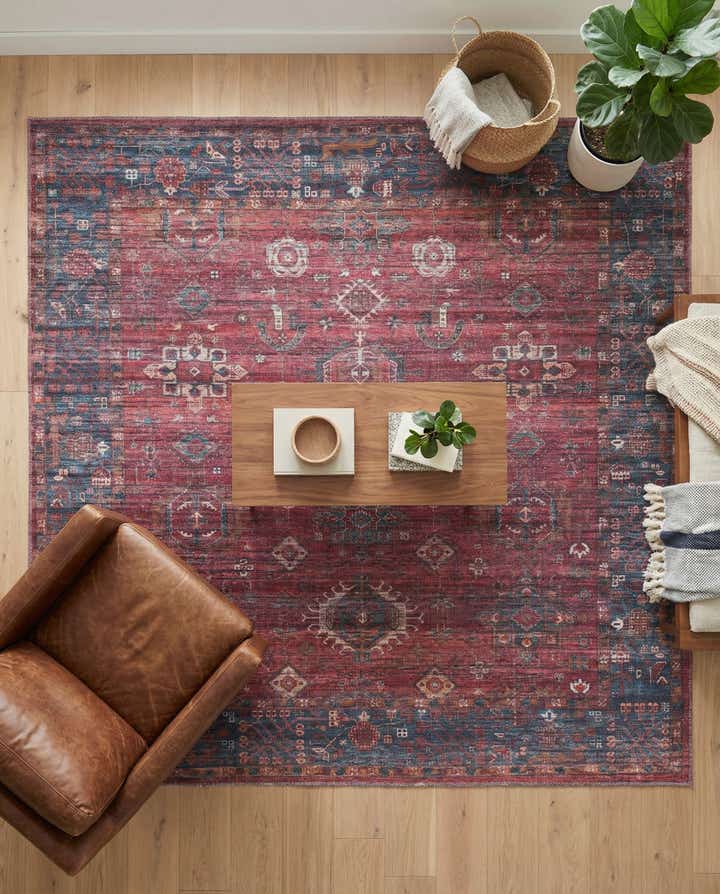 7' 10 x 7' 10 Washable Maahru Square Rug