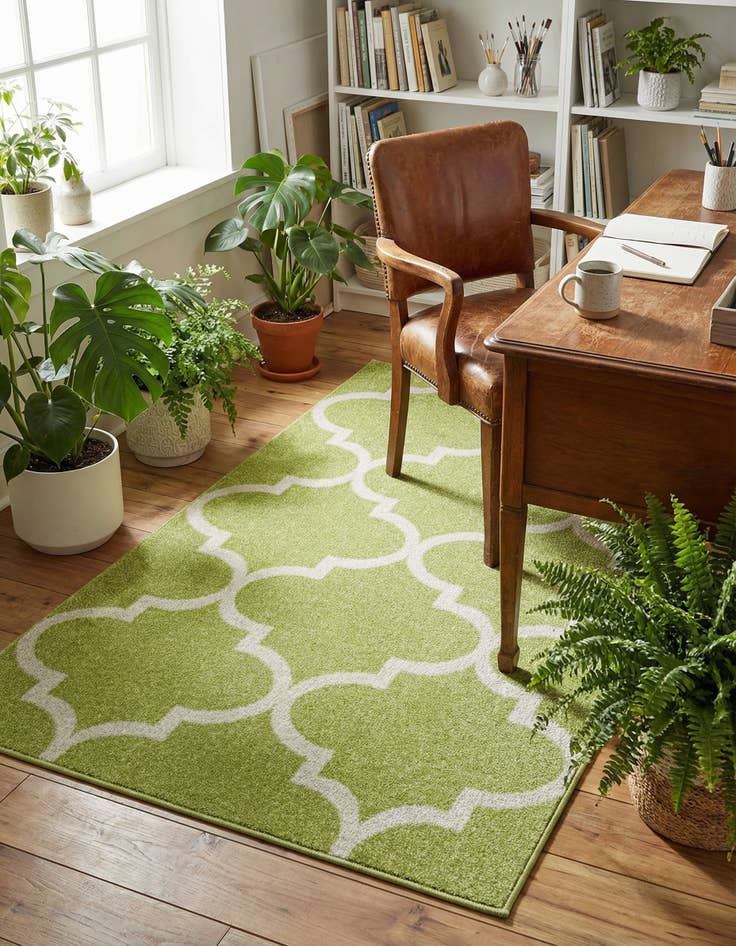 Detail image of 3' 3 x 5' 3 Trellis Rug