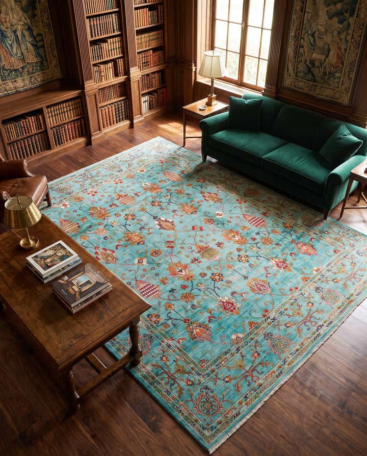 8' 3 x 9' 10 Hand Knotted Ariana Rug