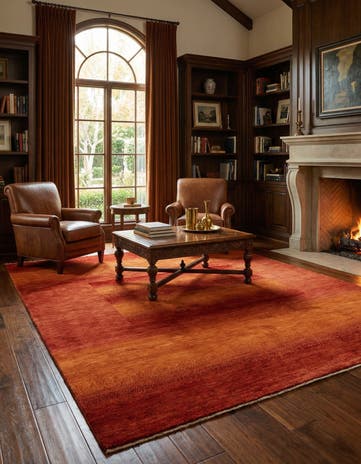 8' 3 x 9' 10 Kashkuli Wool Rug