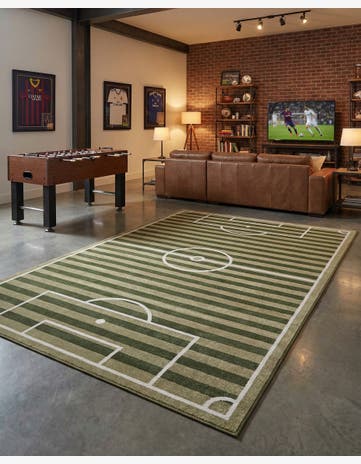 7' x 10' Sports Washable Rug