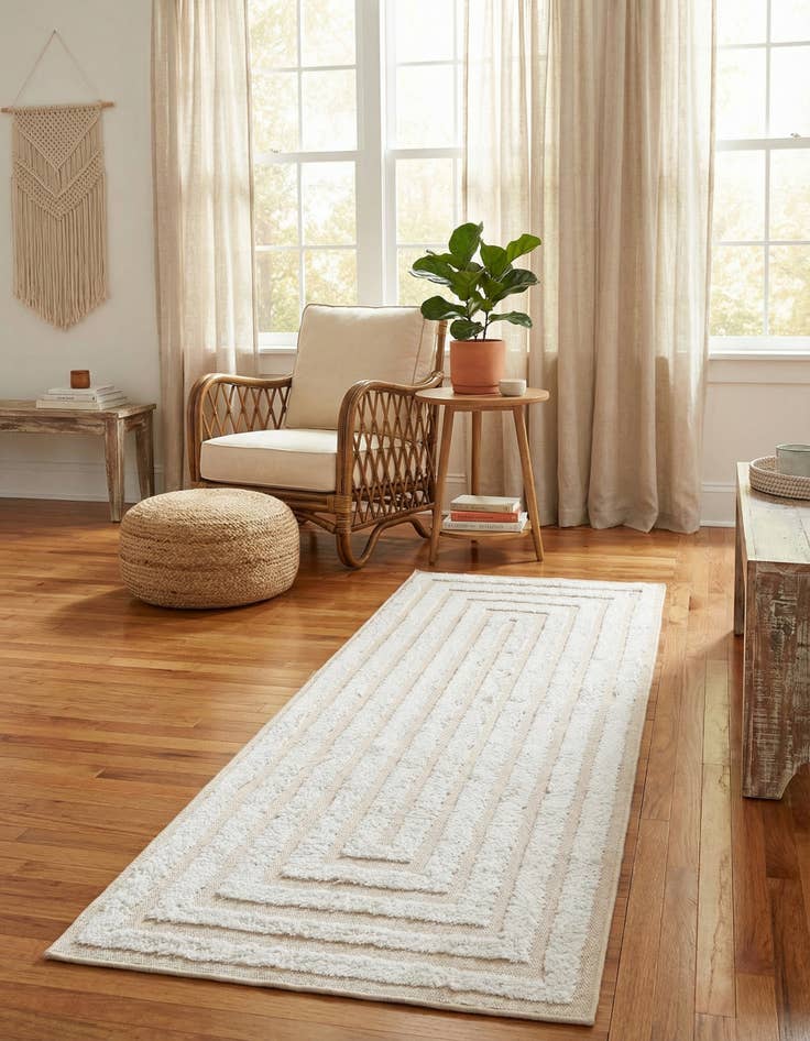 Detail image of 2' 3 x 6' Sabrina Soto Casa Toluca Runner Rug