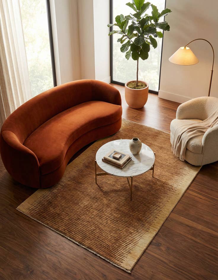 Detail image of 4' 4 x 7' 1 Juma Wool Rug